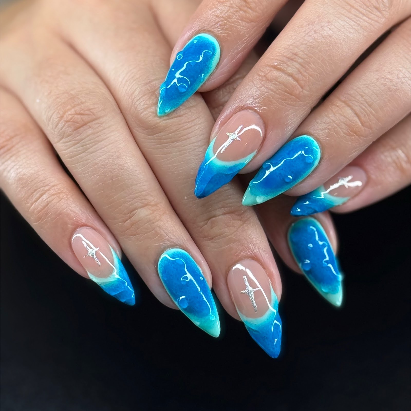Blue Sky Nails LLC logo